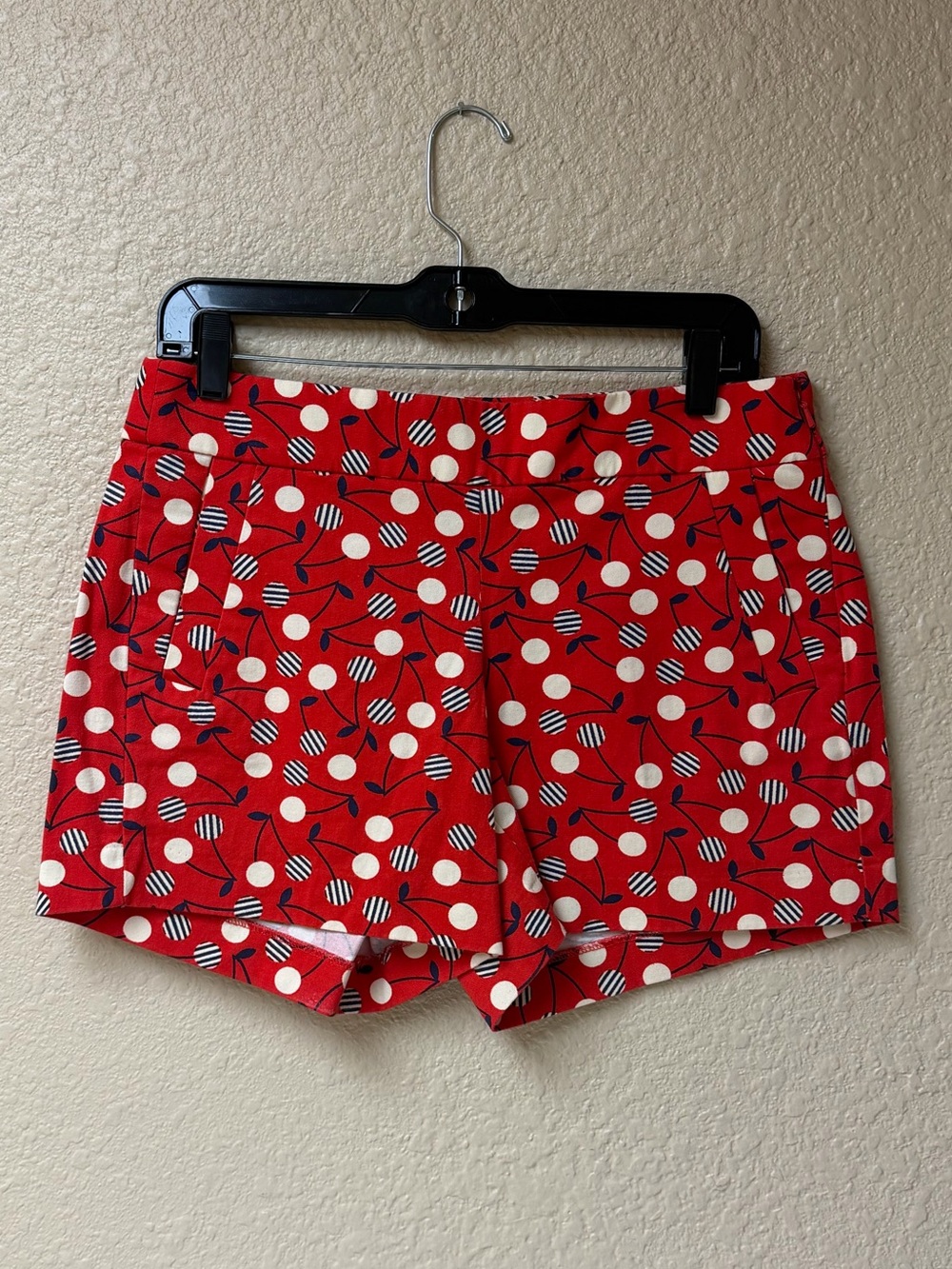 4/$20 J. Crew Red Polka Dot  Shorts